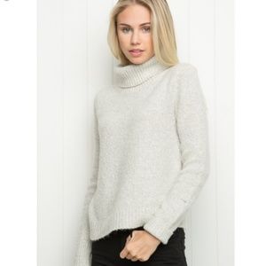 Brandy Melville cowl sweater